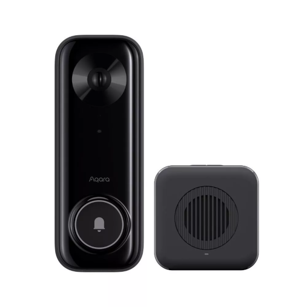 Aqara Doorbell Camera Hub G400 Select in Black - Front view