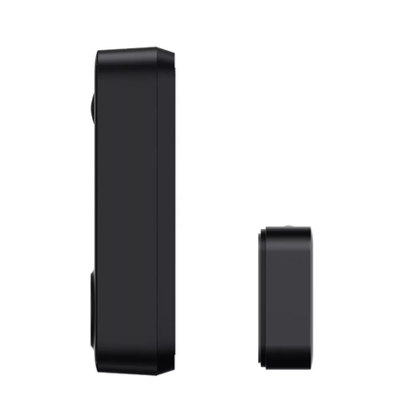 Aqara Doorbell Camera Hub G400 Select in Black - Side View