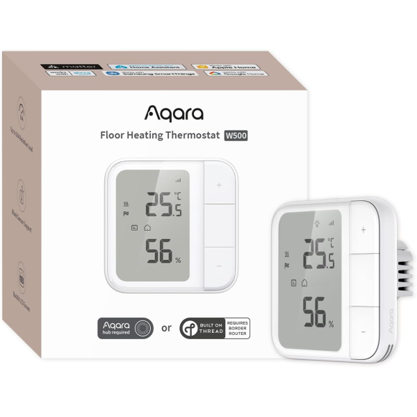 Aqara Floor Heating Thermostat W500 | Klikk Malta