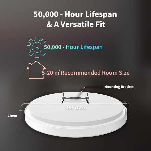 Aqara LED Ceiling Light T1M | Klikk Malta