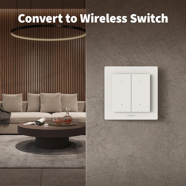Aqara Light Switch H2 4-button 2-channel White | Klikk Malta