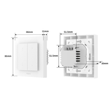 Aqara Shutter Switch H2 White+Grey | Klikk Malta