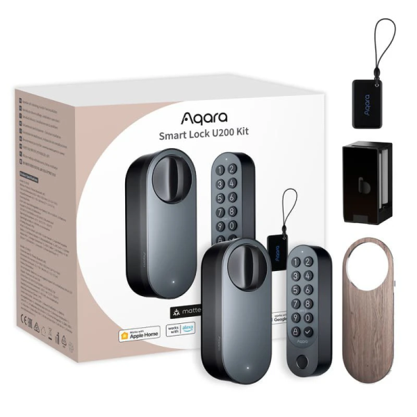 Aqara Smart Lock U200 Black | Klikk Malta
