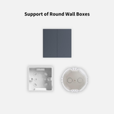 Aqara Smart Wall Switch H1 Double Rocker wo... | Klikk Malta