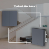 Aqara Smart Wall Switch H1 Double Rocker wo... | Klikk Malta