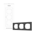 Aqara Switch Frame H2 EU 3-gang Grey | Klikk Malta