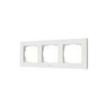 Aqara Switch Frame H2 EU 3-gang White | Klikk Malta