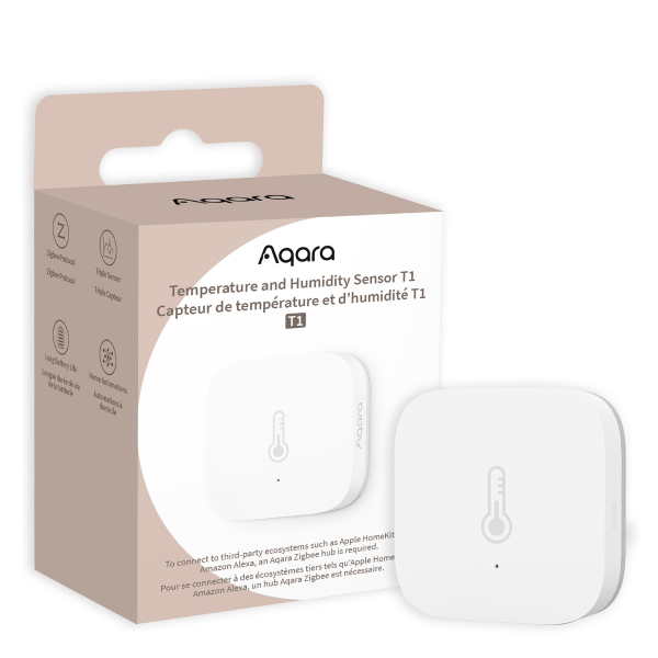 Aqara Temperature and Humidity Sensor T1 | Klikk Malta