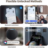 Aqara U200 Door Lock Lite Black | Klikk Malta