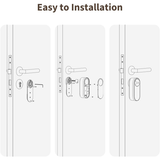 Aqara U200 Door Lock Lite Black | Klikk Malta