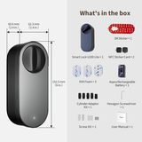 Aqara U200 Door Lock Lite Black | Klikk Malta
