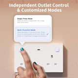 Aqara Wall Outlet H2 UK | Klikk Malta