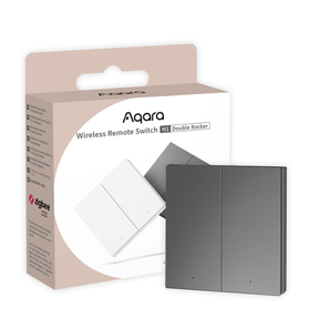 Aqara Wireless Remote Switch H1 Double Rock... | Klikk Malta