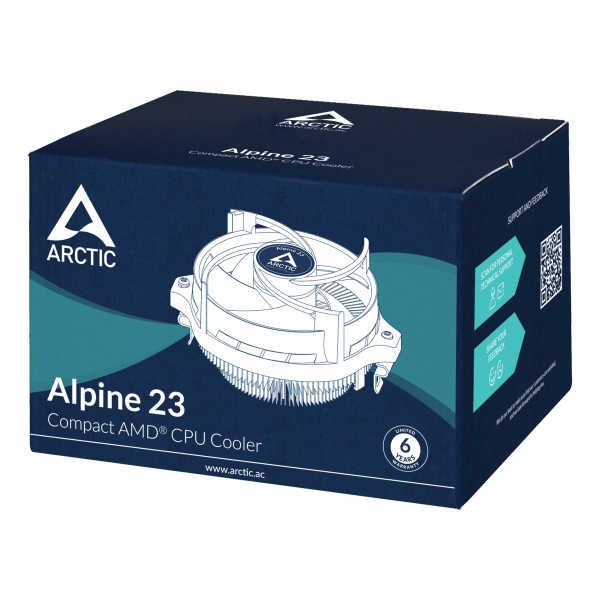 Arctic Alpine 23 Compact AMD CPU Cooler | Klikk Malta