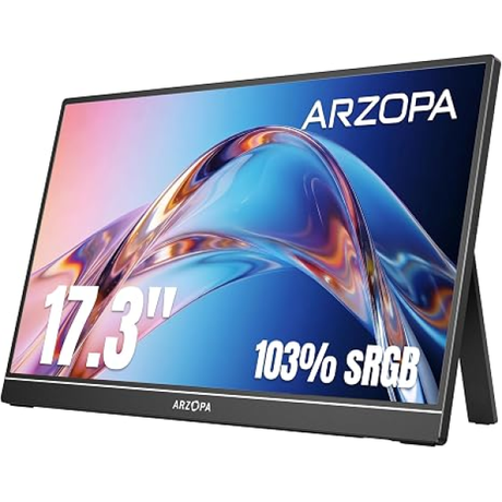 Arzopa A1 M 17.3 inch Portable Monitor | Klikk Malta