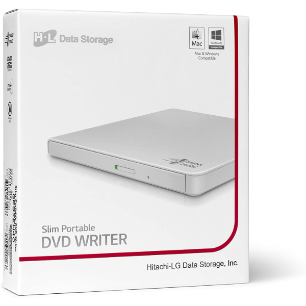 ASUS USB 2.0 8x External DVD Writer Slim White | Klikk Malta