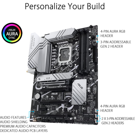 ASUS Prime Z790-P WIFI DDR5 LGA1700 ATX | Klikk Malta