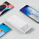 Baseus Bipow 10000mAh 20W Powerbank White | Klikk Malta