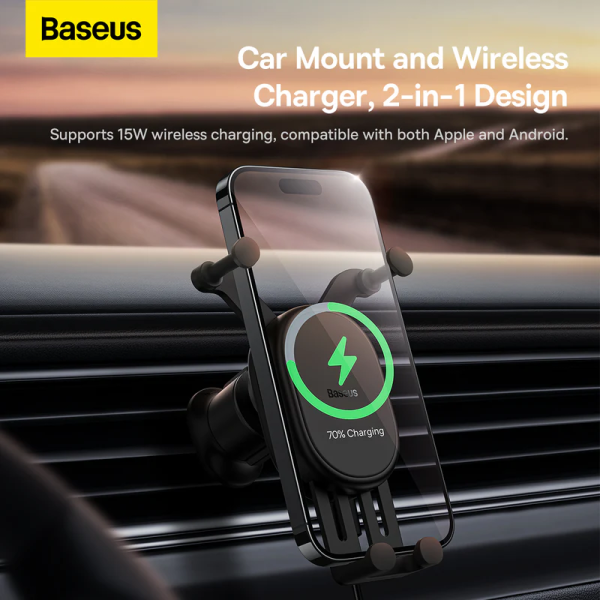 Baseus Stable Gravitational Wireless Chargi... | Klikk Malta