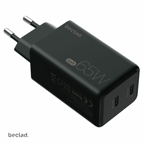 Beclad 65W Adapter 2 x USB-C Wall Charger E... | Klikk Malta