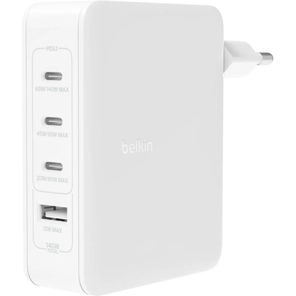 Belkin BoostCharge Pro 140W 4-port GaN Wall... | Klikk Malta