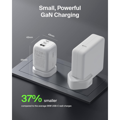 Belkin BoostCharge Pro 3-port GaN Charger 1... | Klikk Malta