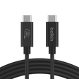 Belkin Connect USB4 240W 20Gbps Cable 2m Black | Klikk Malta