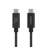 Belkin Connect USB4 240W 20Gbps Cable 2m Black | Klikk Malta