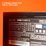 be quiet! PURE POWER 12 850W 80+ Gold Power... | Klikk Malta