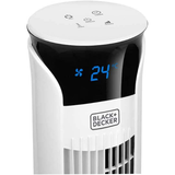 Black+Decker BXEFT49E 102 cm Tower Fan with... | Klikk Malta