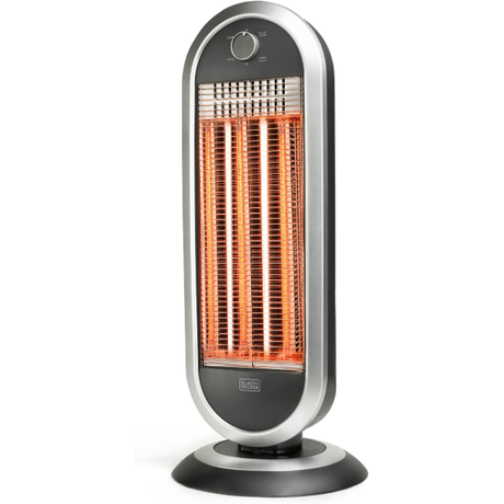 Black+Decker Carbon Infrared Heater 900W Si... | Klikk Malta