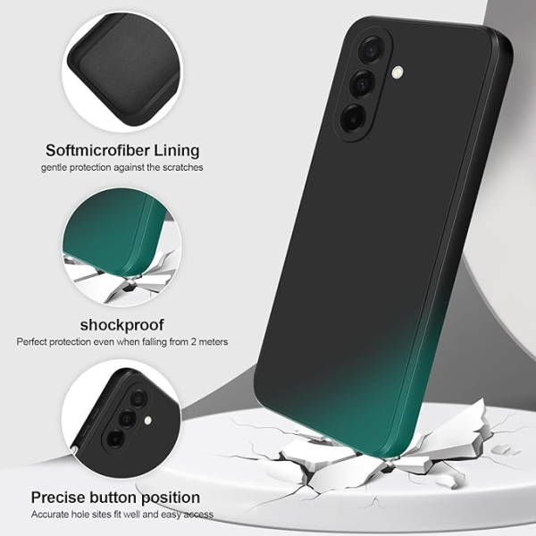 Black Silicone Case for Galaxy A26 5G | Klikk Malta