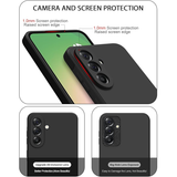 Black Silicone Case for Galaxy A56 5G | Klikk Malta