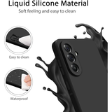 Black Silicone Case for Galaxy A56 5G | Klikk Malta