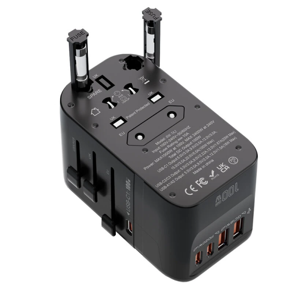 Blitzwolf 100W 2xUSB PD + 2xC QC + C GaN Tr... | Klikk Malta