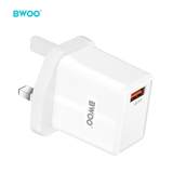 BWOO 20W + QC 18W Dual USB A Wall Charger | Klikk Malta