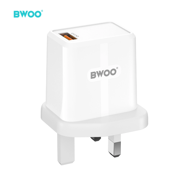 BWOO 20W + QC 18W Dual USB A Wall Charger | Klikk Malta