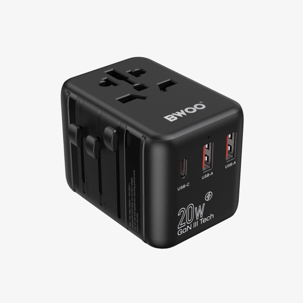 BWOO 20W + QC 18W Wall Universal Travel Cha... | Klikk Malta