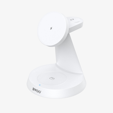 BWOO 3-in-1 Compact Wireless Charger Stand ... | Klikk Malta