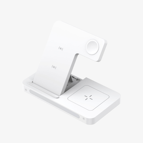 BWOO 3-in-1 Wireless Charger White | Klikk Malta