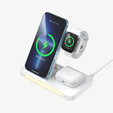 BWOO 3-in-1 Wireless Charger White | Klikk Malta