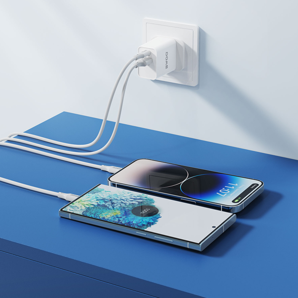 BWOO Dual Port PD20W+QC18W USB to AC Power ... | Klikk Malta