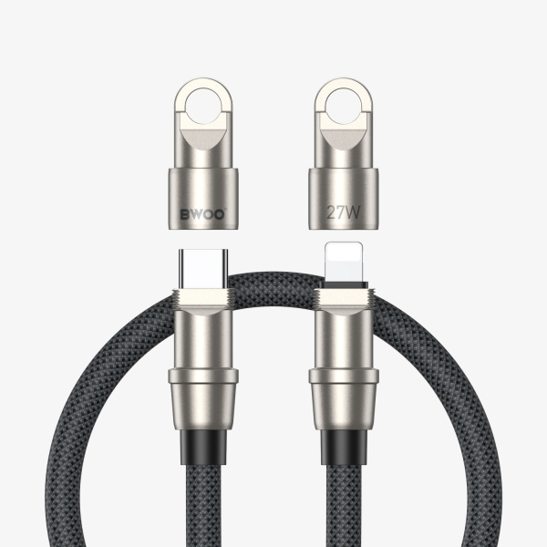 BWOO Lanyard USB-C to Lightning 27W Cable | Klikk Malta