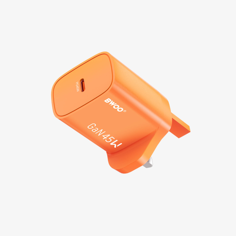 BWOO PD 45W GaN Charger with USB-C Cable UK... | Klikk Malta