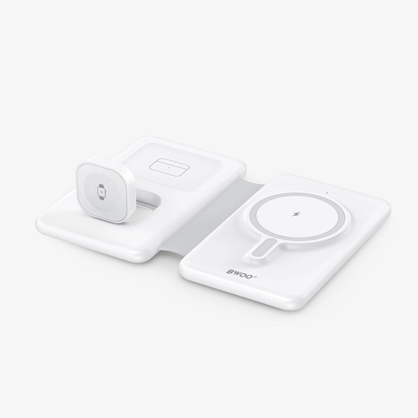 BWOO Pocket Sized 3-in-1 Foldable Charger | Klikk Malta
