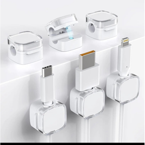 Cable Holders (6-pack) Black and White | Klikk Malta