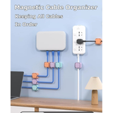 Cable Holders (6-pack) Black and White | Klikk Malta