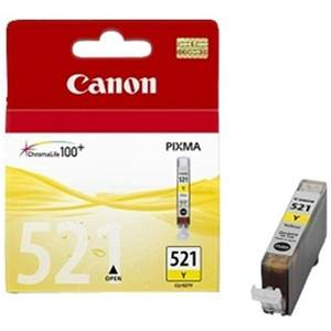 Canon CLI-521Y Yellow Ink Cartridge | Klikk Malta