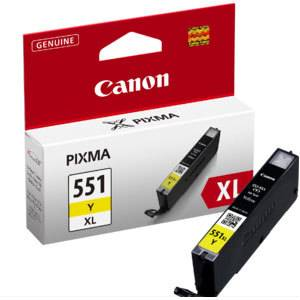 Canon CLI-551XL Yellow Ink Cartridge | Klikk Malta
