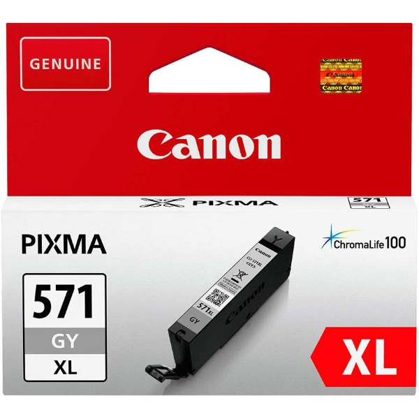 Canon CLI-571XL Grey Ink Cartridge - Original | Klikk Malta